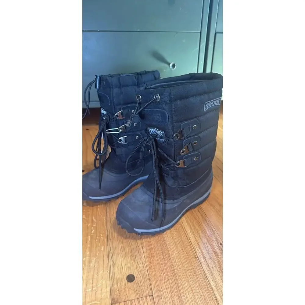NEW Ranger Tundra II Youth Snow Boots Thermolite Insulated Kids Winter Sz 13